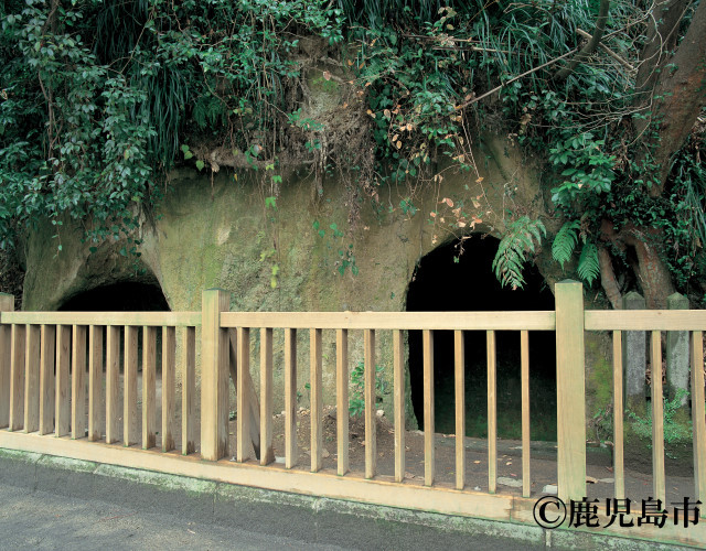 西郷隆盛洞窟の写真