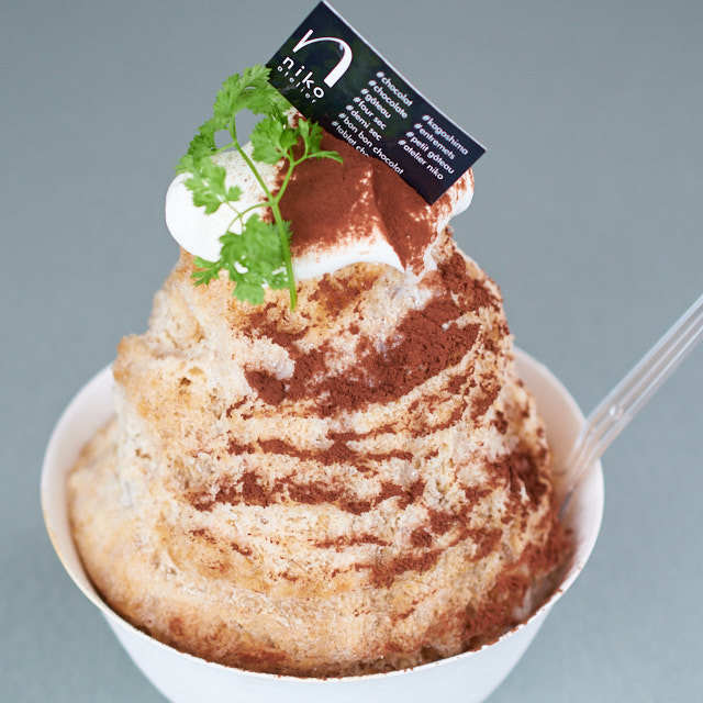 洋菓子屋の作る大人のかき氷♡ - ワンデリ 夏スイーツ - atelier niko