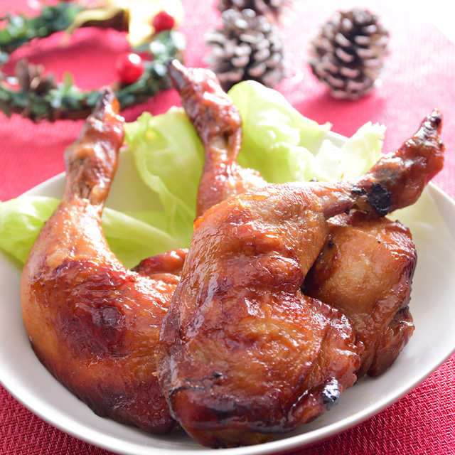 鹿児島では「ごて焼」を食べることになっている - ワンデリ おうちクリスマス - くしやまチキン - お弁当・お惣菜/さつま町 - かごぶら！