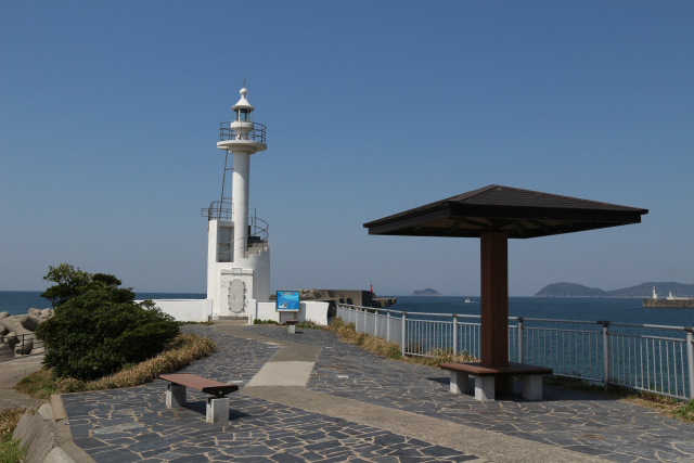 串木野港灯台（長崎鼻灯台）の写真